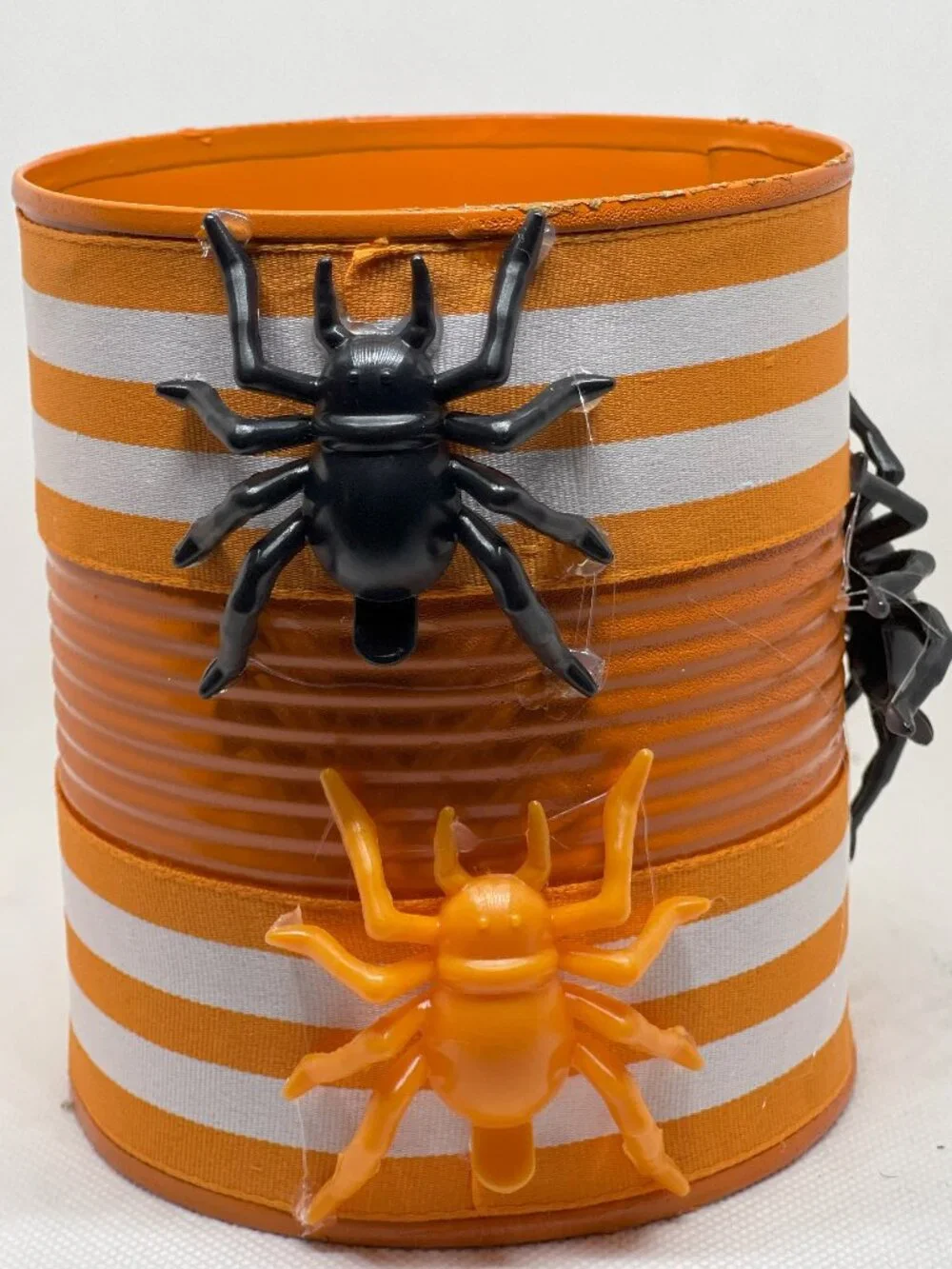 Orange & White Spider Journal Pen Holder